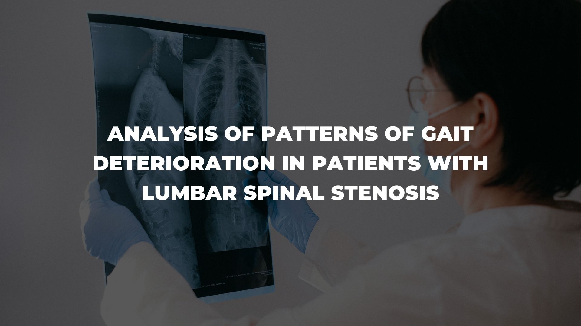 Analysis of Patterns of Gait Deterioration in Patients with Lumbar ...